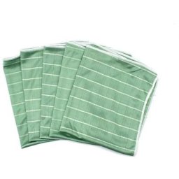 Lot de 5 Chiffons microfibres en bambou 40x50cm , nettoie toutes les surfaces sans trace