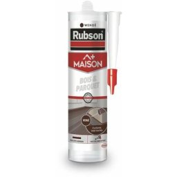 Rubson - Maison Mastic Bois & Parquet couleur Wengé, Mastic acrylique pour tous supports bois et