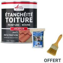 Arcane Industries - Réparation étanchéité tuile gouttière cheneau trou fissure souche cheminée
