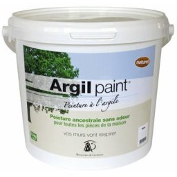 Houillères De Cruéjouls - Argil Paint - Peinture à l'argile blanc Seau de 1,5Kg