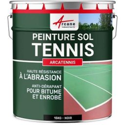 Peinture pour court de tennis béton poreux couleur ligne rénovation Anti dérapant salle de sport