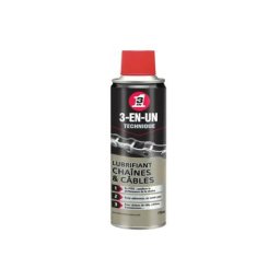 Lubrifiant Chaînes & Câbles 3-EN-UN 250 ml