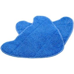 Lot de 2 Lingettes (tissu en microfibres) pour Dirt Devil AQUAclean DD301-0, DD302-0 balai vapeur,