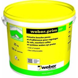 Primaire d'adhérence pour supports absorbants WEBER.PRIM RP - Seau de 25 Kg
