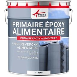 Arcane Industries - Primaire pour peinture alimentaire cuve béton ou acier contenant des aliments