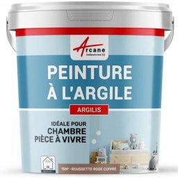 Peinture argile naturelle decoration chambre enfant argilis - 15 m² (2.5 kg en 1 couche)