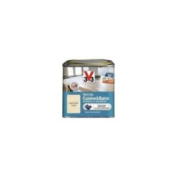 V33 - Vernis cuisine & bains - Incolore 0,25 l Finition : Mat - Incolore