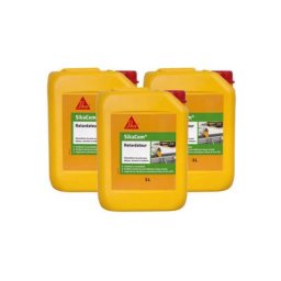 Sika - Lot de 3 retardateurs de prise pour bétons Cem Retardateur - 5L - Jaune