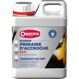 Primaire d'accrochage pour support lisse Owatrol e.s.p. 1 litre