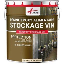 Peinture cuve vin béton ou acier contenant vin ou liquides alcoolisés revepoxy stockage vin - 15 kg