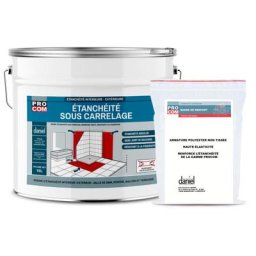 Etancheite sous carrelage, KIT douche, salle de bain, pièce humide - résine d'imperméabilisation,