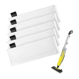 Lot de 5 Karcher Karcher Nettoyeur Vapeur Accessoires Velcro SC5 4 3 2 Lingettes Vadrouille