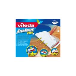 Recharge lingettes jetables pour Serpillère Attractive Plus Vileda Blanc