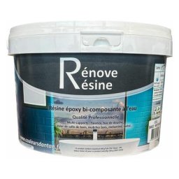 Résine colorée multisupport Renove Resine - ral 5021 Bleu d'eau - 0.5L - Idéale carrelage,