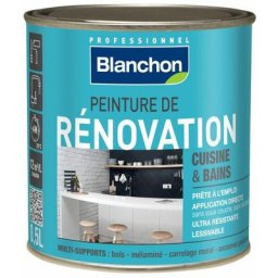 Peinture rénovation cuisine & salle de bain 0,5L Beige Cendré