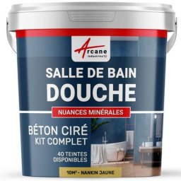 Arcane Industries - Béton ciré salle de bain douche italienne pièce d'eau kit beton cire salle de