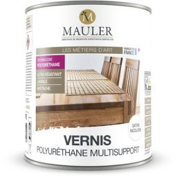 Vernis Polyuréthane Multisupport - 2,5L - Satiné Incolore - Vernis Adapté à Tous Type de Support