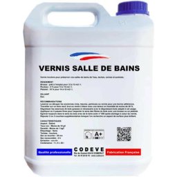 Codève Bois - Vernis Salle De Bains - 5 l - Codeve Bois - Incolore