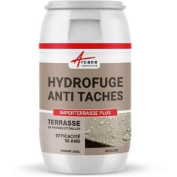 Hydrofuge imperméabilisant terrasse balcon sol Garantie 10 ans anti-taches pierres dalle béton