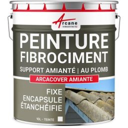 Arcane Industries - Peinture fibro ciment pour encapsulage support amiante / plomb : arcacover