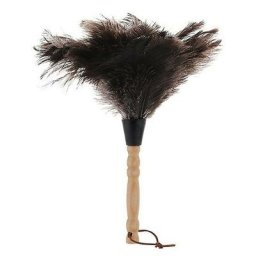 Plumeau d'autruche, plumeau plumeau plumeau véritable plumes d'autruche naturelles avec manche en