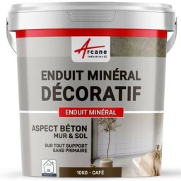 Arcane Industries - Enduit décoratif mural et sol rénovation chambre cuisine salle de bain - 10 kg