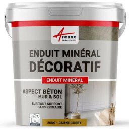Arcane Industries - Enduit décoratif mural et sol rénovation chambre cuisine salle de bain - 20 kg