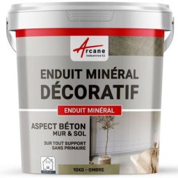 Arcane Industries - Enduit décoratif mural et sol rénovation chambre cuisine salle de bain - 10 kg