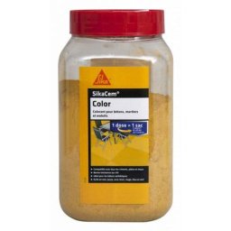 Sika - Colorant en poudre pour ciment, chaux et plâtre Cem Color - Brun - 700g - Brun