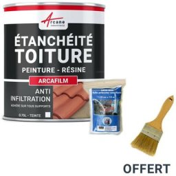 Arcane Industries - Réparation étanchéité tuile gouttière cheneau trou fissure souche cheminée