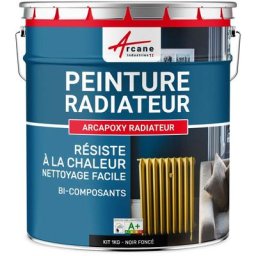 Peinture Radiateur - Fonte acier alu chauffage toutes couleurs peinture radiateur - 1 kg (jusqu'à 5