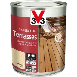 V33 - Saturateur Terrasses 1L (teinte au choix) Ton: Naturel