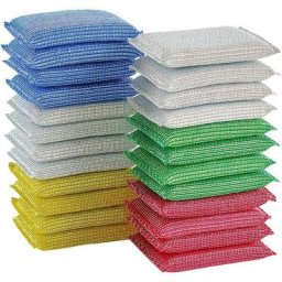 20Pcs Eponges de Nettoyage Anti Rayures,Eponges Magiques Classic Tampon à Récurer Kit Eponge