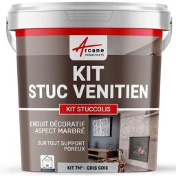 Arcane Industries - Kit stuc venitien enduit stucco spatulable décoratif kit stuccolis - kit