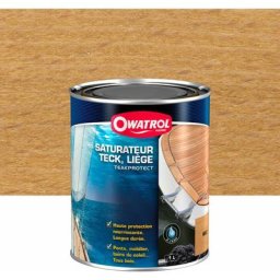 Saturateur marine teck et liège Owatrol teak protect Miel (owm3) 1 litre - Miel (owm3)