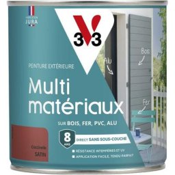V33 - Peinture extérieure Multi-matériaux Coccinelle Satin 0,5L