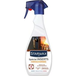 Starwax - Nettoyant express inserts pour poële et cheminée 500ml