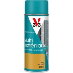 V33 - Peinture extérieure Multi-matériaux Miel Satin 400ml