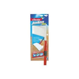 Serpillère Vileda Attractive Plus à lingettes jetables avec manche - Blanc
