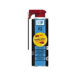 Nettoyant et lubrifiant F2 spécial contacts mobiles électriques et électroniques aérosol Double