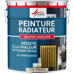Peinture Radiateur - Fonte acier alu chauffage toutes couleurs peinture radiateur - 1 kg (jusqu'à 5
