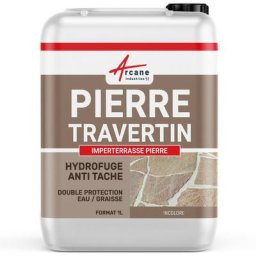 Arcane Industries - Hydrofuge imperméabilisant terrasse anti-taches pierres naturelle et travertin
