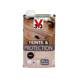 Teinte & Protection 3 en 1 - Wengé 0,5 l Finition : Mat - Wengé