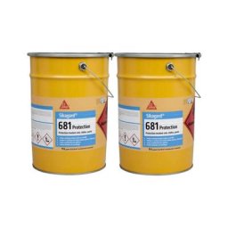 Lot de 2 protections incolores pour sols SIKA Sikagard 681 Protection - 11L - Incolore