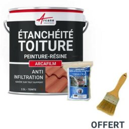 Arcane Industries - Réparation étanchéité tuile gouttière cheneau trou fissure souche cheminée
