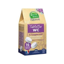 Bulle Verte - Nettoyant wc tablettes à dissoudre oxygene actif x15
