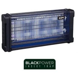 Exterminateur d'insectes électronique professionnel 2x15w 340° 54,2x10x26,5cm couleur noir EDM