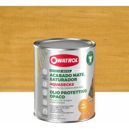 Saturateur bois à l'eau Owatrol AQUADECKS Miel (ow24) 1 litre - Miel (ow24)