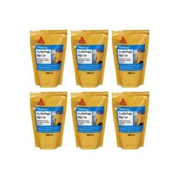 Sika - Lot de 6 hydrofuges de masse pour béton et mortier Cem Hydrofuge Liquide - 500ml - Blanc