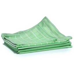 Ensemble de chiffons anti-poussière Bambou 6 pcs Vert Aqua Laser Green